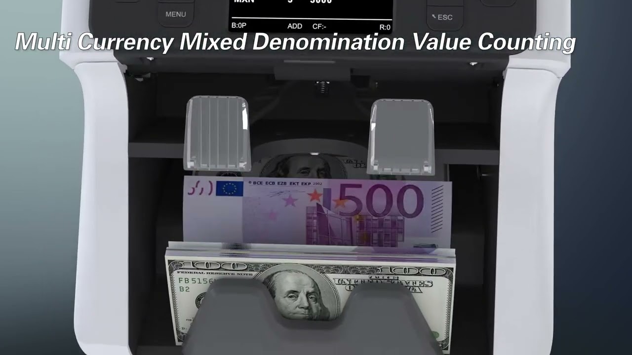 NUCOUN VS-75 Multi-Currency Banknote Sorter | Compact, Efficient & Secure