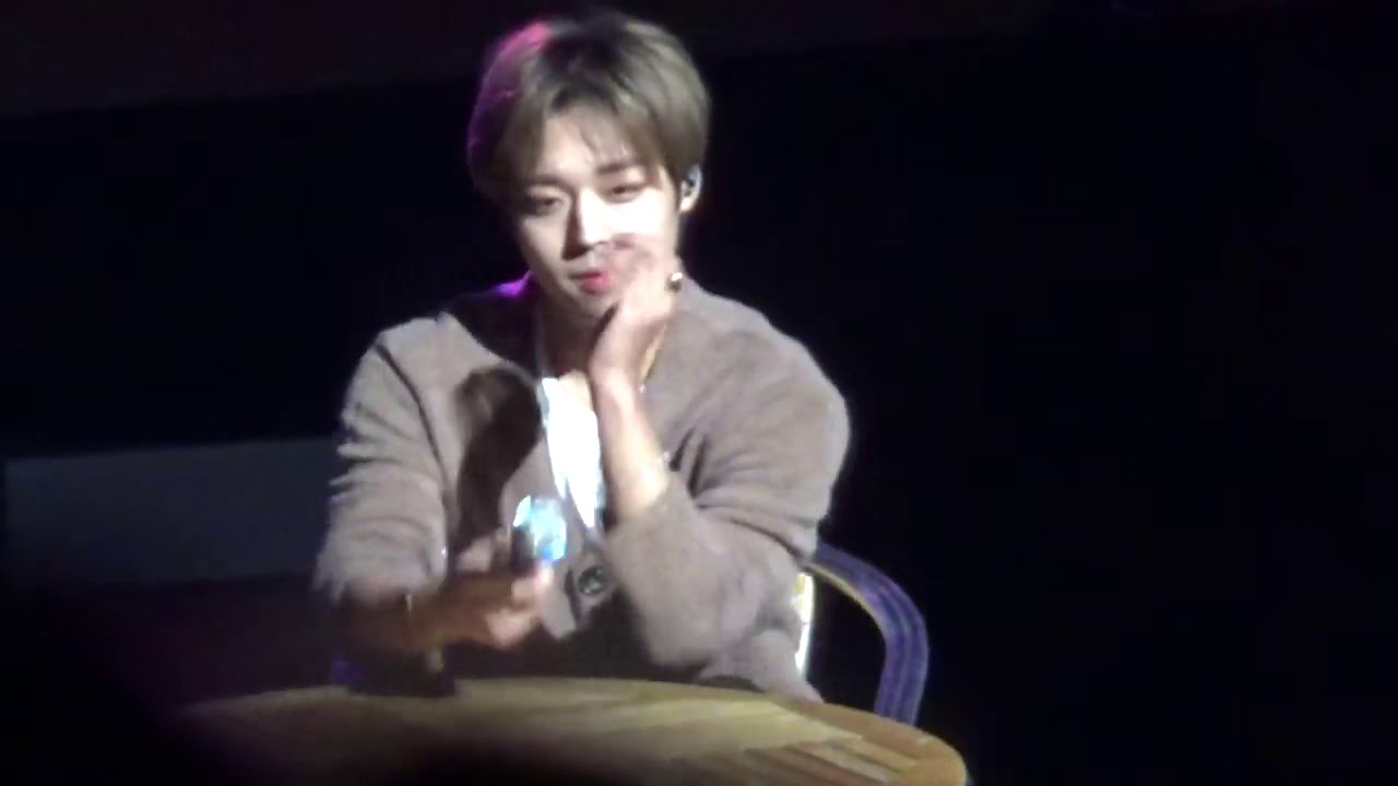 190209 박지훈 팬미팅(First Edition) :: young twenty
