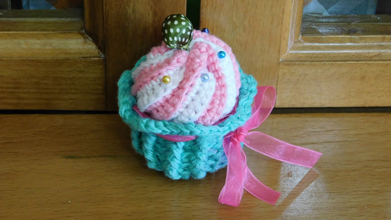 Tutorial: Alfiletero con forma de Cup Cake.