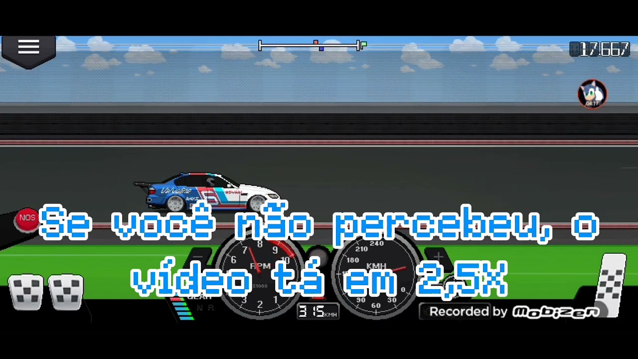 Gameplay de Pixel Car Racer 