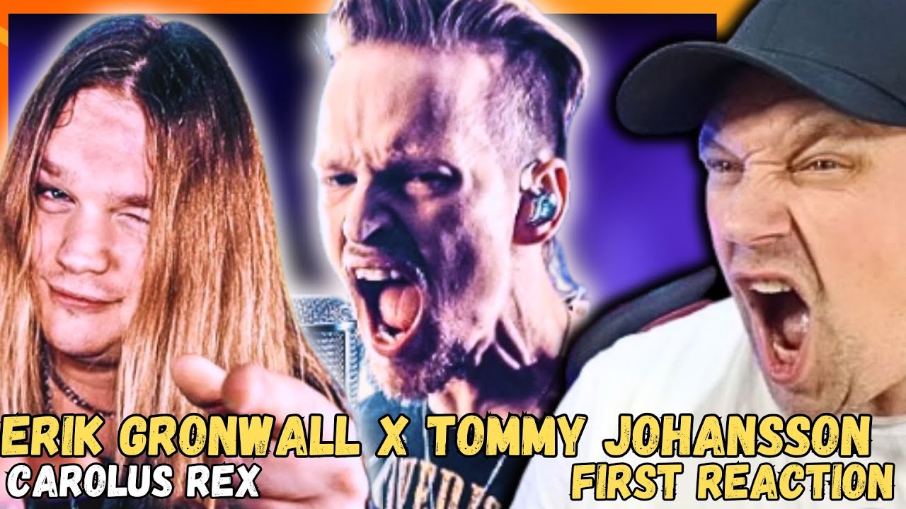 I'm Speechless! | ERIK GRONWALL & TOMMY JOHANSSON Duet Sabaton's Carolus Rex!