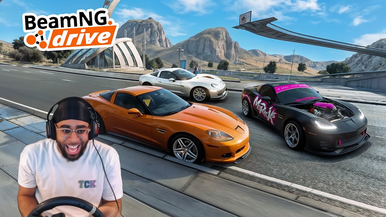 I FINALLY FOUND THE VIRAL CORVETTE MOD!!! | BeamNG.Drive