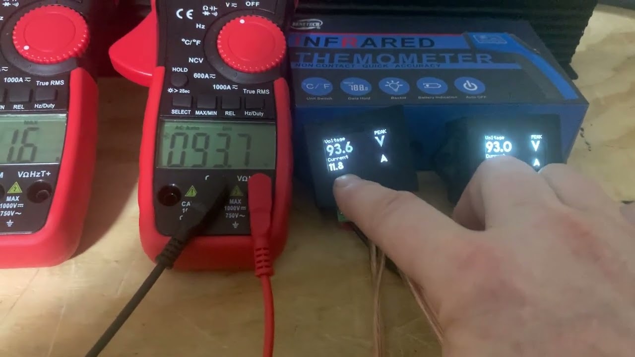 BassHead Garage Watt Meter vs BassHead Garage Watt Meter vs Clamp and DMM