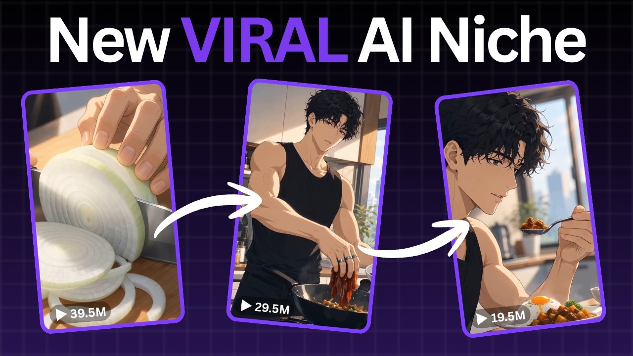 How To Create Viral AI Anime ASMR Cooking Videos for FREE (Full Tutorial)
