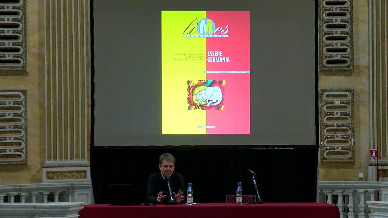 Lucio Caracciolo - Essere Germania, presentazione del nuovo numero di Limes