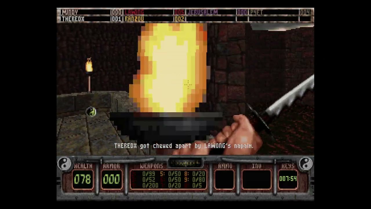Shadow Warrior | 6 Player FFA On Heavy Metal