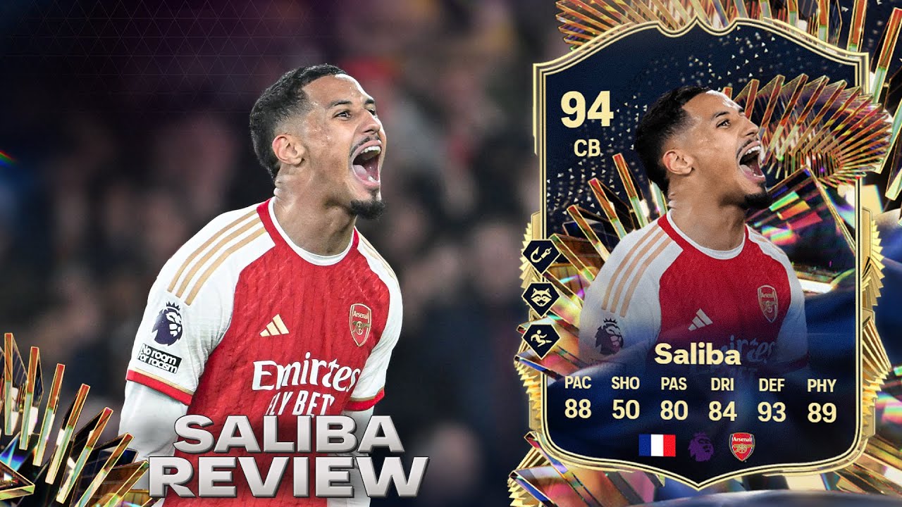¡W TREMENDA SI LO SACAS! 😍 94 SALIBA EA FC 24 TOTS REVIEW