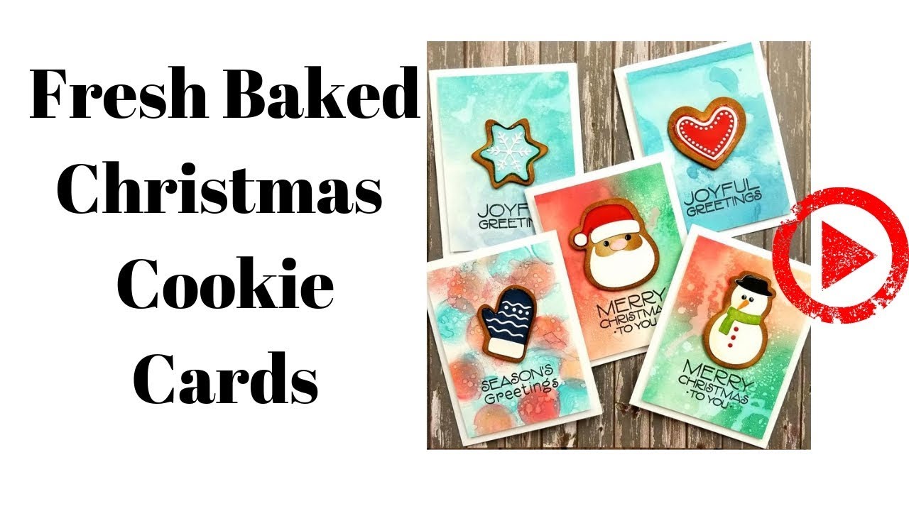 Fresh Baked 1 Christmas Cookies Card Tutorial