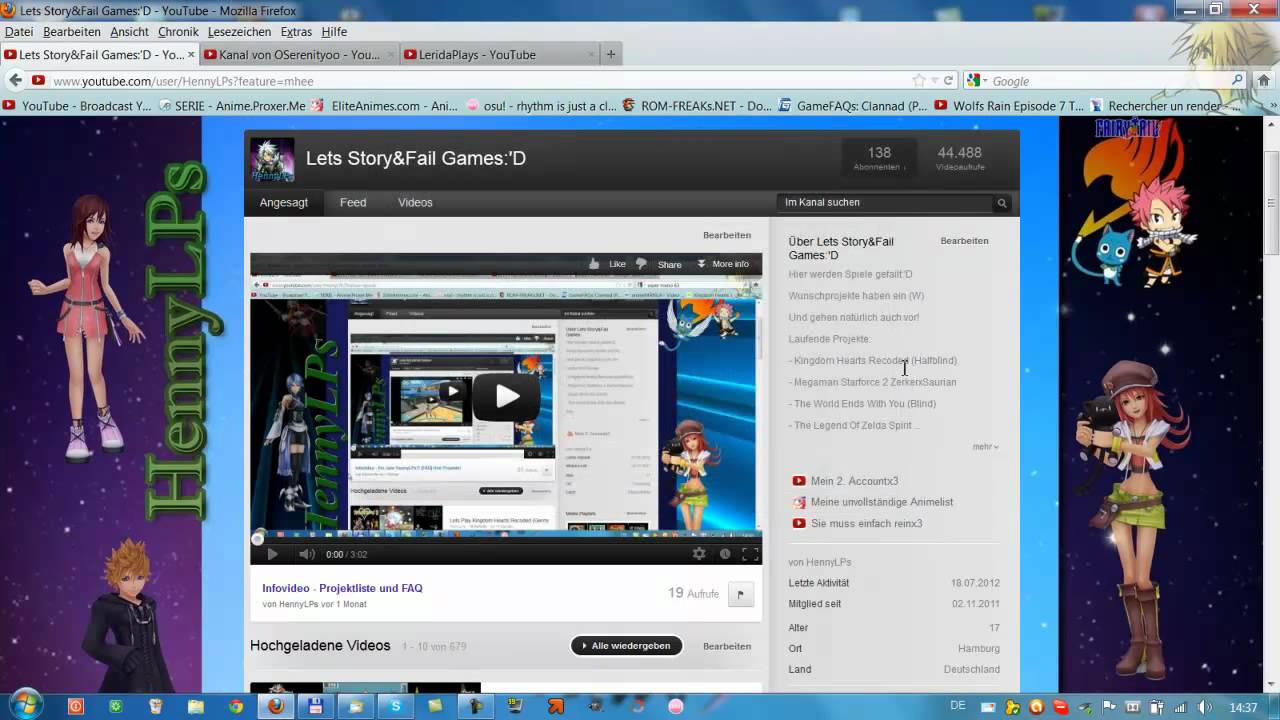 Infovideo - Anderes Projekt und eine neue LetsPlayerin