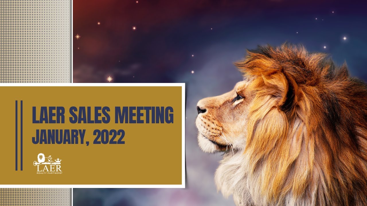 LAER Sales Meeting Jan 2022