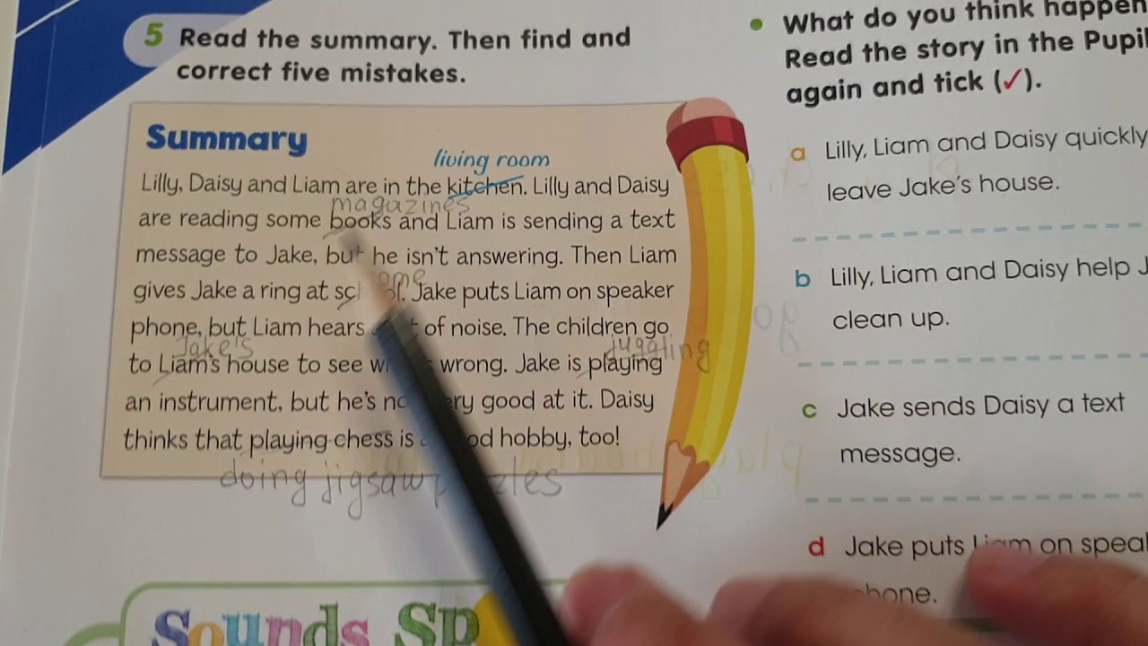 УРОК - 402: Blue Activity Book - pages 6, 7