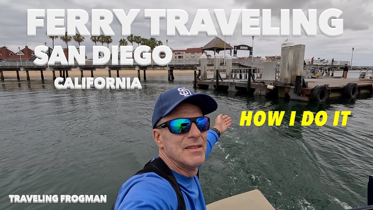 This Ferry Ride From Coronado To The Convention Center Is A Great Way To Travel! 🇺🇸
