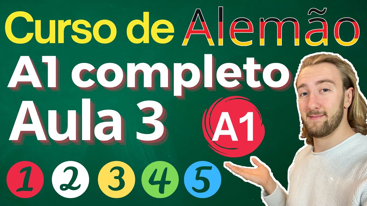 Curso de Alem&atilde;o A1 - Aula 3 - Das ist mein Vater!