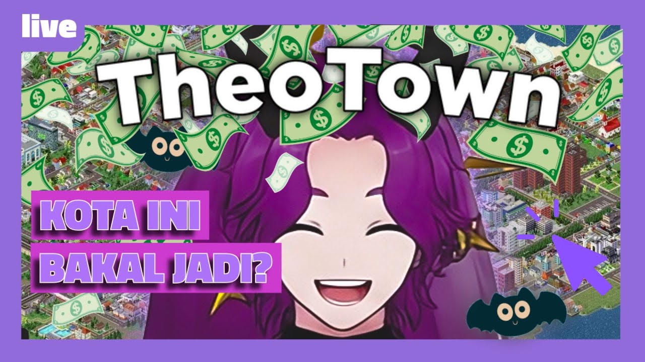 FIRST TIME [ TheoTown ] | Pertama Kali Bangun Kota 🏙️ | VTuber Arkonumm