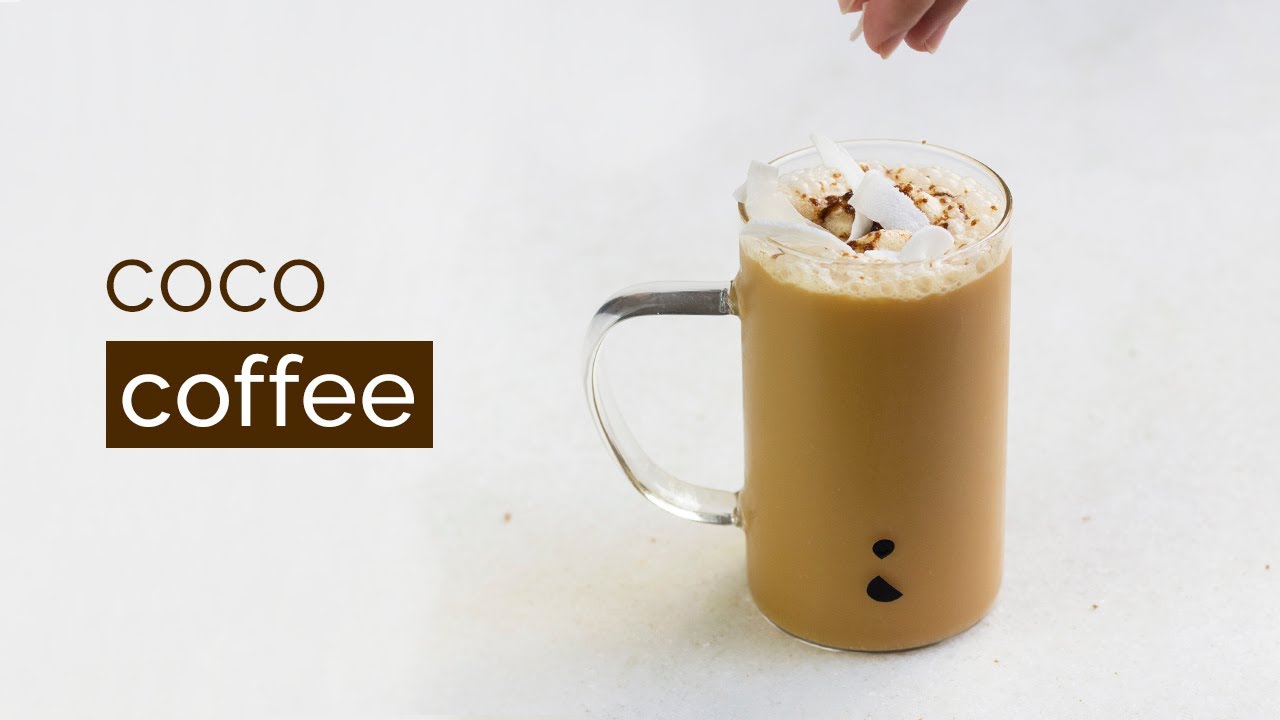 Coco Coffee - Drink de Café com Leite de Coco e Rum