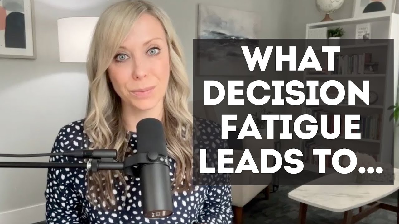 How Decision Fatigue Leads to a Heavy Mental Load, Burnout, and Blocks Intimacy