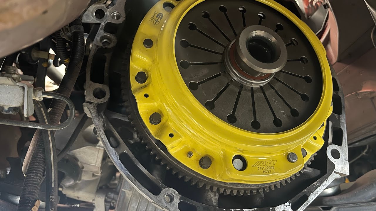 ACT / OEM Clutch Combo Installed