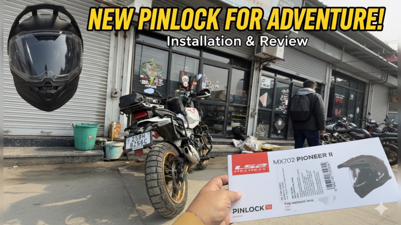 LS2 MX702 PIONEER II Installation at @RevvGearz Noida I Himalayan 450