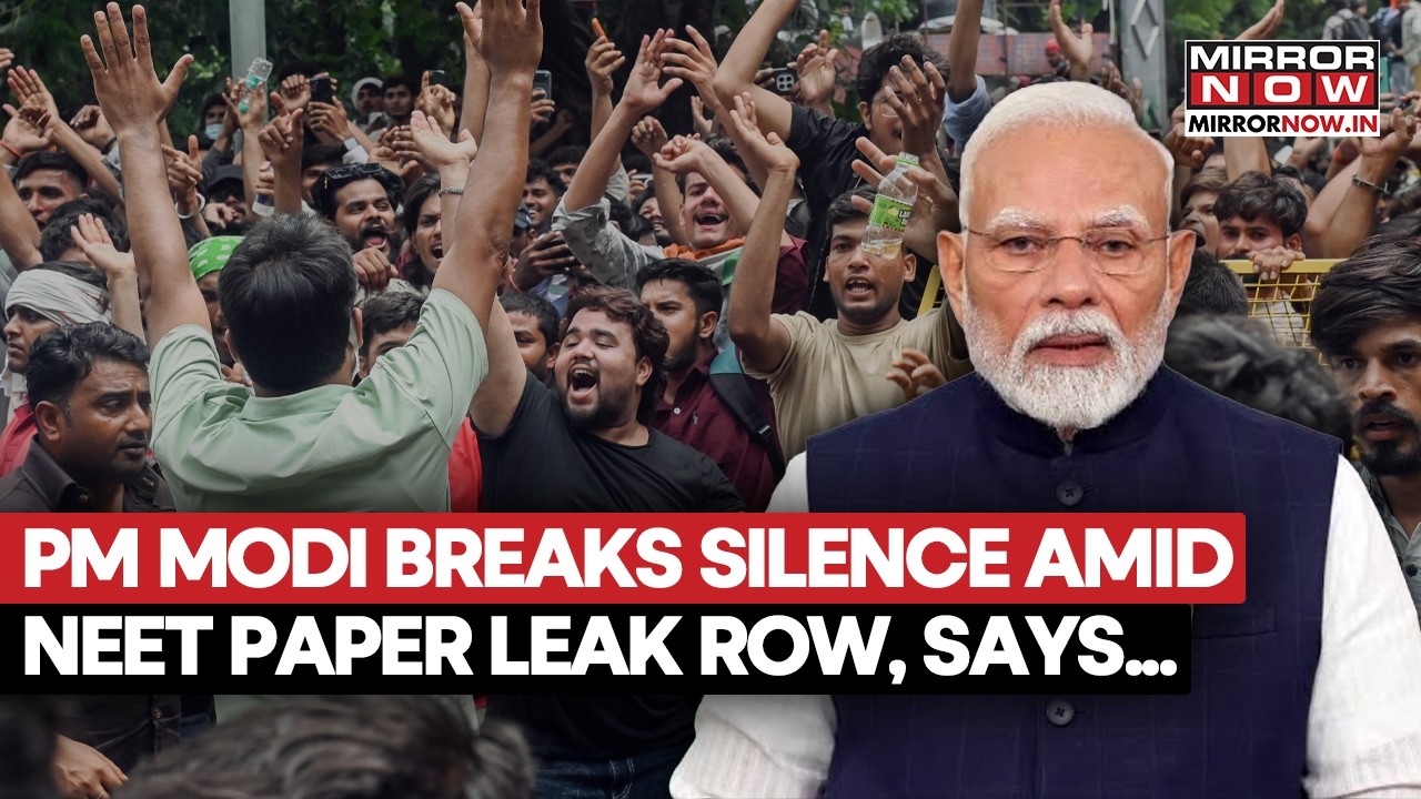 PM Modi Breaks Silence As Students Protest Over NEET Paper Leak, Says, 'Nothing More Important...'