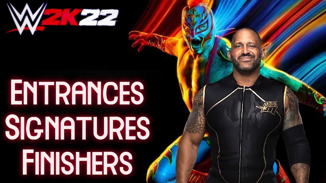 WWE 2K22 Entrances/Signatures/Finishers: MVP