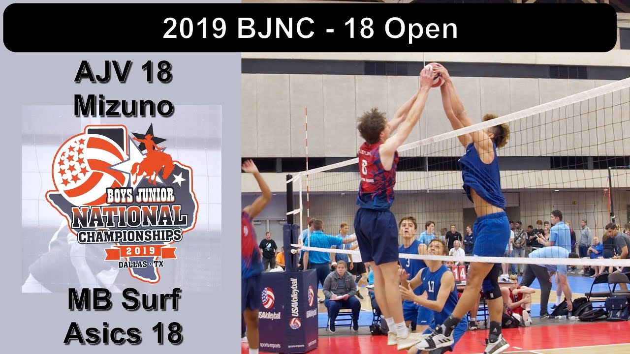 2019 BJNC 18 Open - AJV 18 Mizuno vs MB Surf 18 Asics