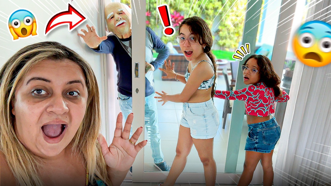 UM VELHINHO TENTOU INVADIR NOSSA CASA !! DESCOBRIMOS QUEM ELE É?!!