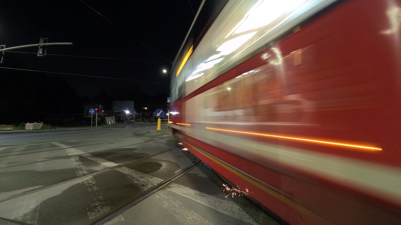 [Bytom] Specjalna linia S na mecz Polska - Mołdawia | Timelapse