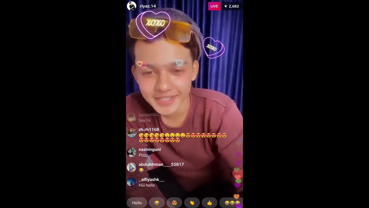 Riyaz aly Live on Instagram at 2 Am on 30th January