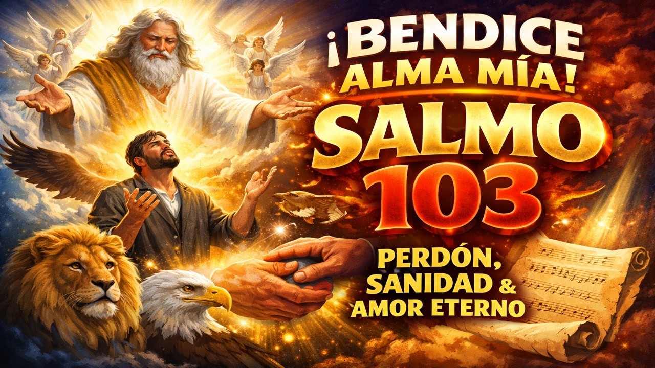Salmo 103 🙏 Dios Sana Todas tus Enfermedades | Oración de Sanidad y Restauración