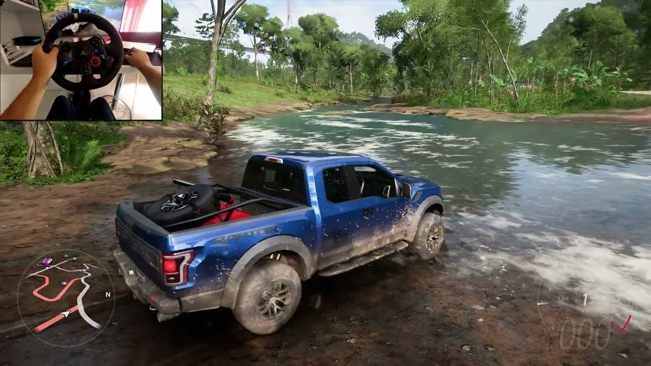 Ford F-150 Raptor driving - Forza Horizon 5 | Logitech G29 gameplay