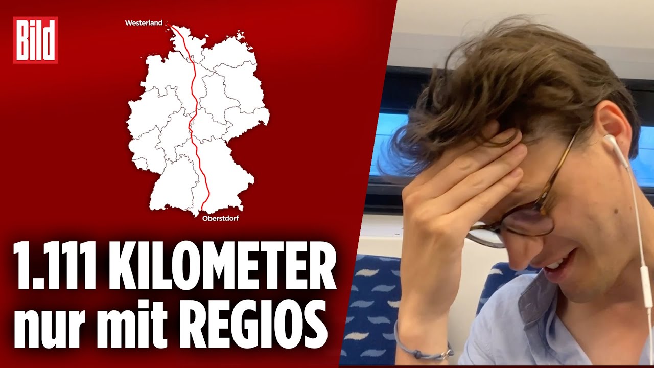 Bahn-Albtraum! Nur mit Regios durch ganz Deutschland | Reportage