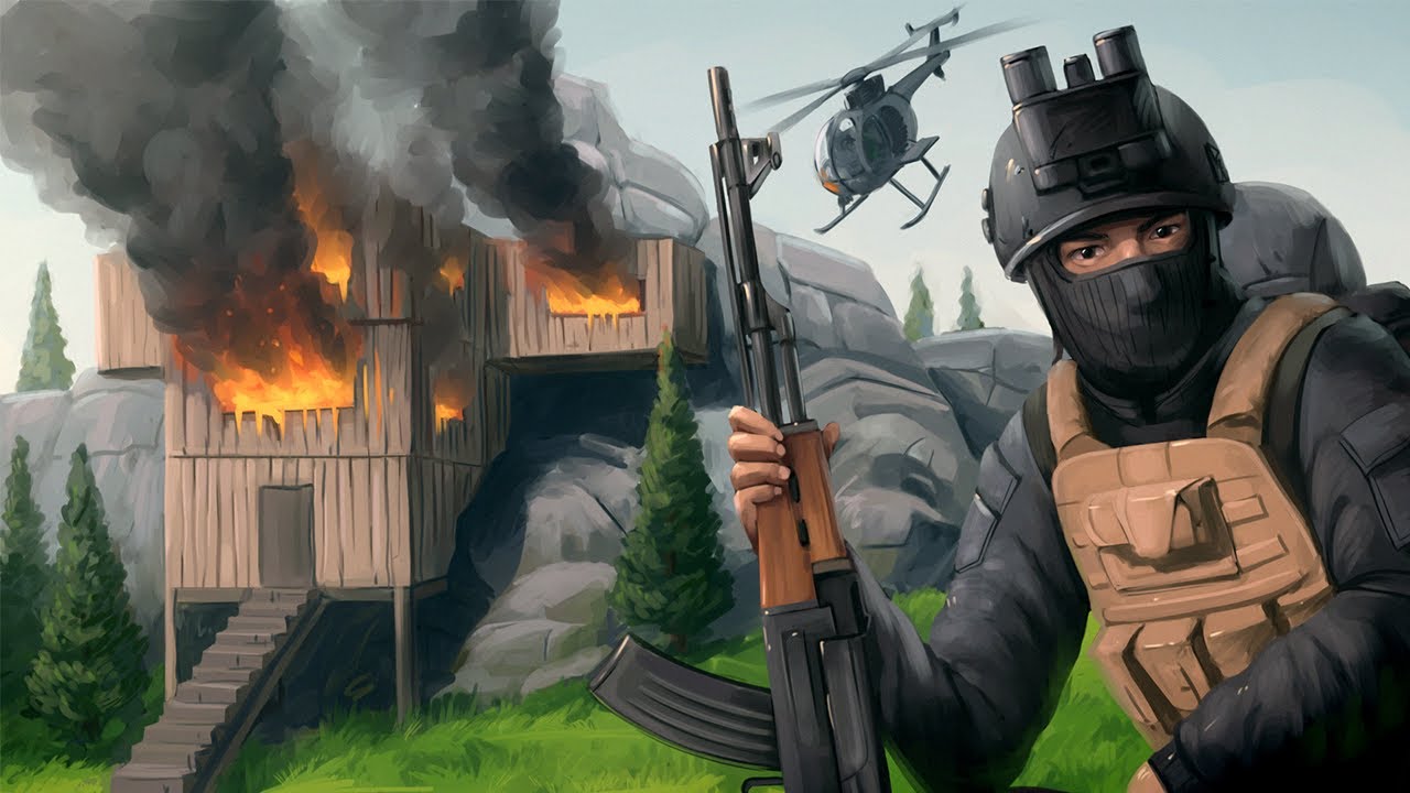 Я ПОСТРОИЛ СЕКРЕТНУЮ каменную базу в DayZ