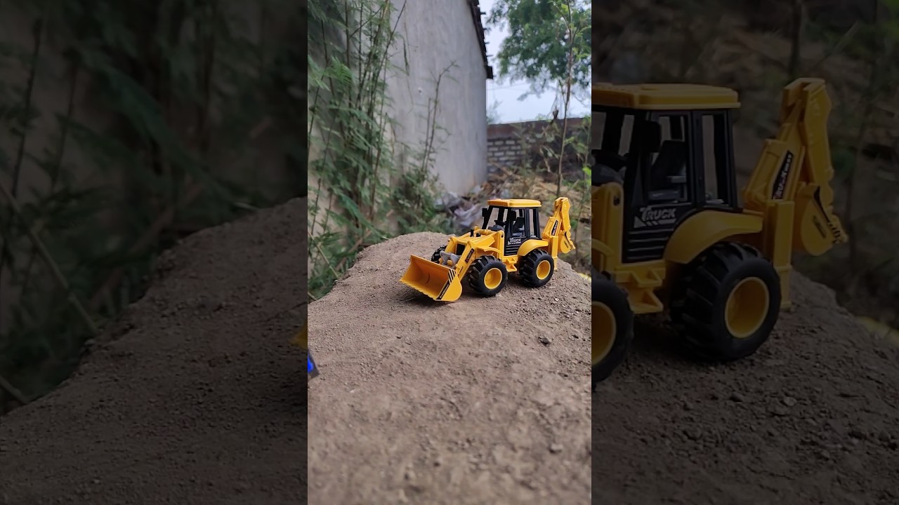 ok mamu #jcb #jcbvideo #cat #cute #shorts #short #track #tractor #diy #diycrafts #science #excavator