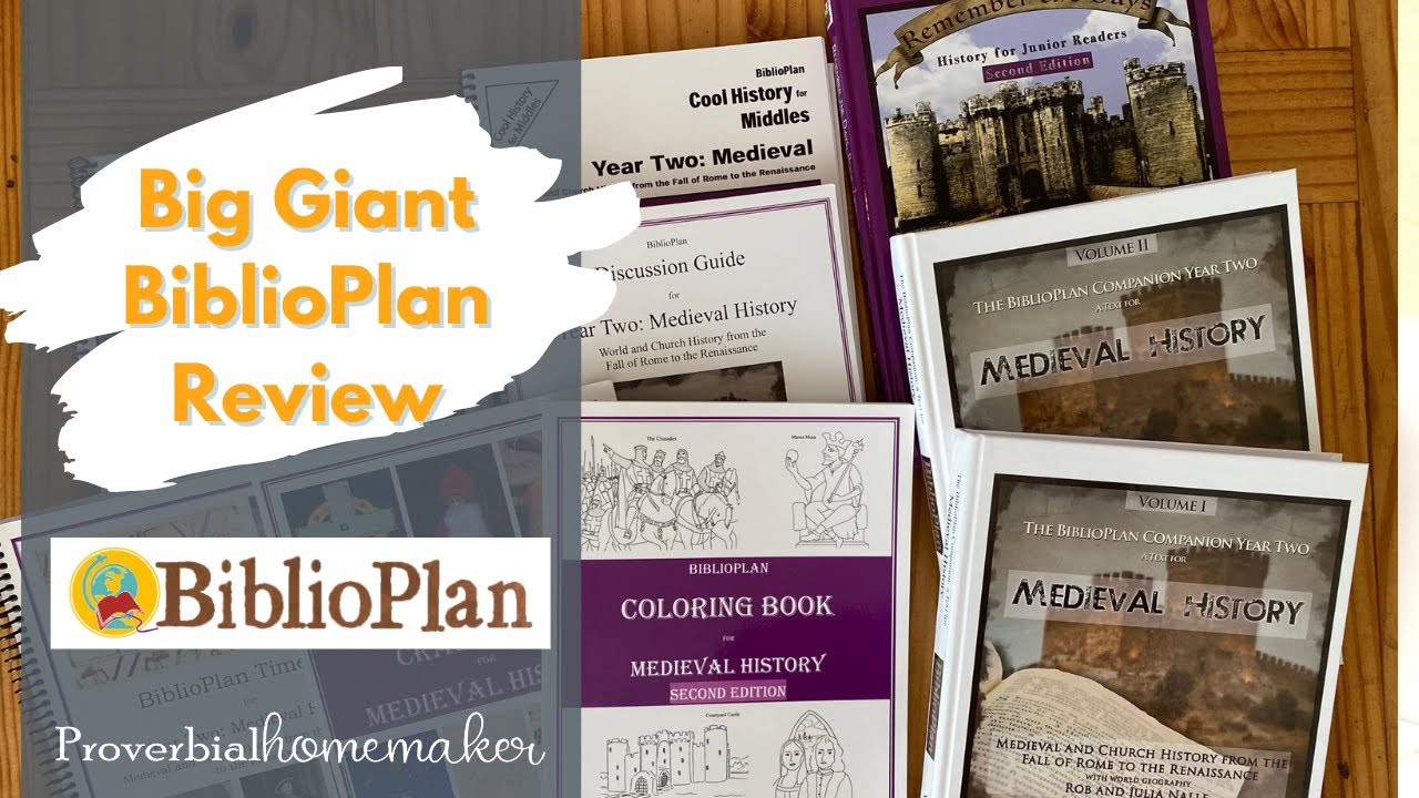 In-depth BiblioPlan Review (including a peek inside the curriculum)