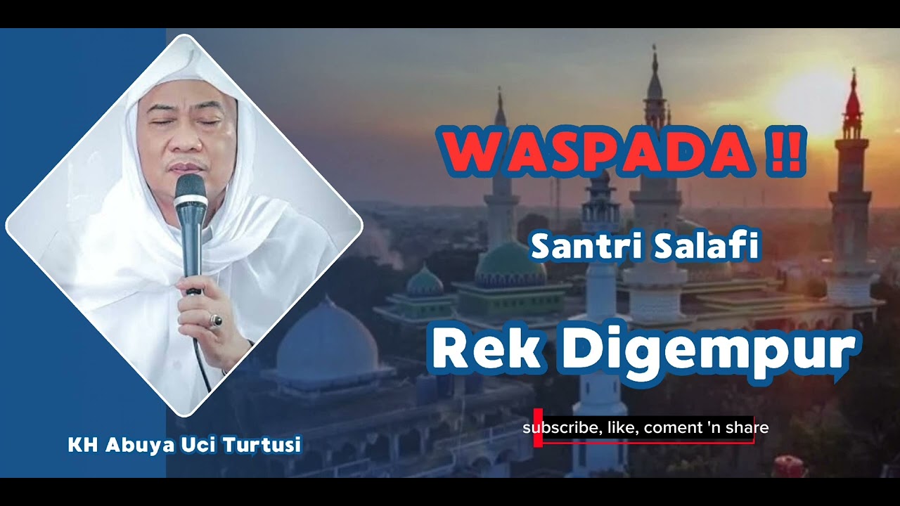 WASPADA ❗❗ - Santri Salafi Akan Digempur #abuyauci #ceramah #islamic #islamic #islamicvideo 