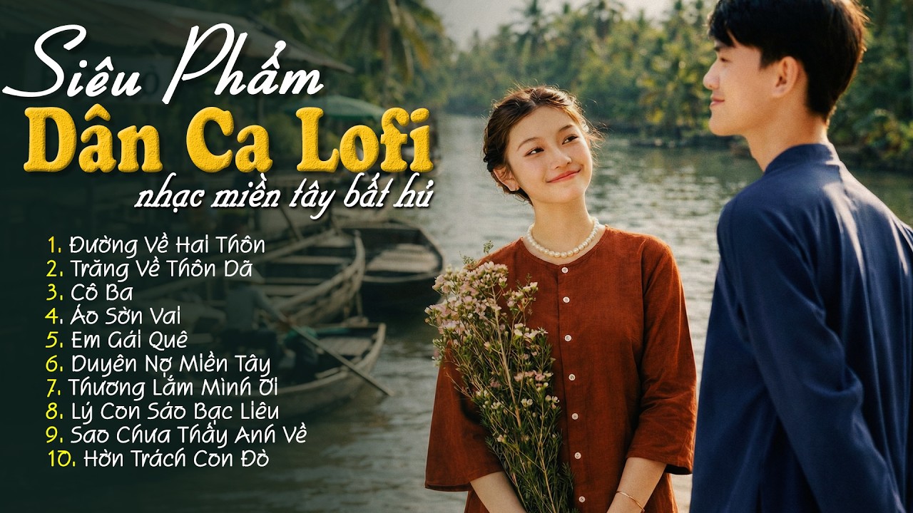 [MỚI NHẤT] 10 Bài Dân Ca Lofi Đang Bão Mạng Xã Hội 2026 - Nhạc Miền Tây Lofi Chill Hot Tik Tok