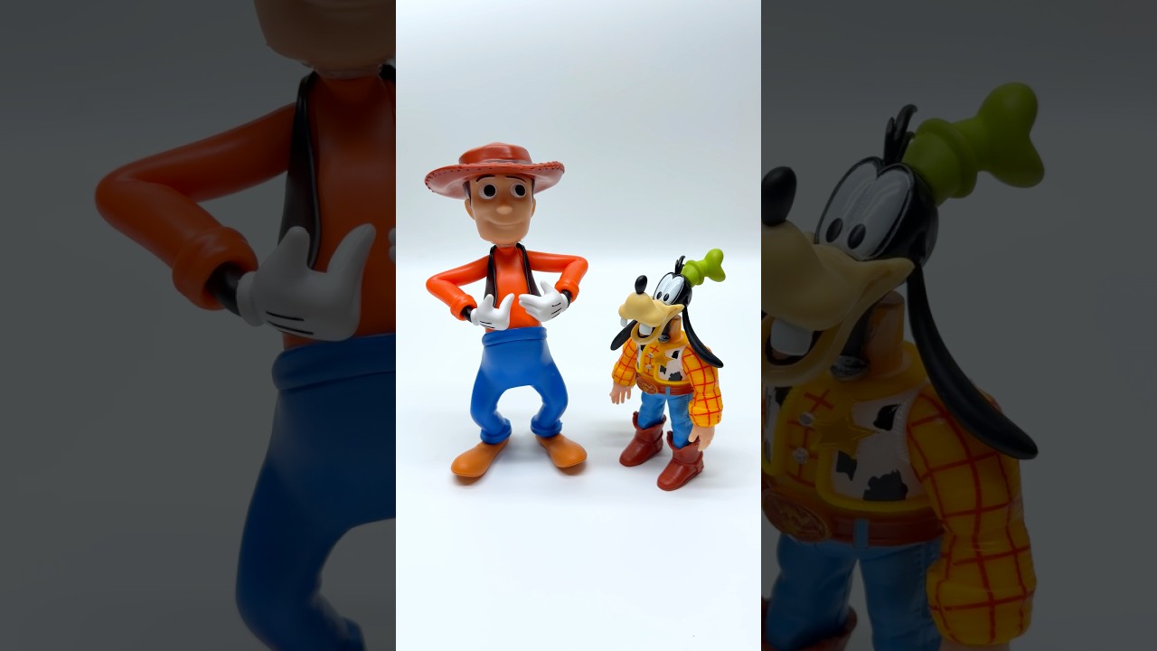 Satisfying Unboxing Toy Story - Woody vs Minnie Mouse | Disney Toys Collection Review #shorts #toys