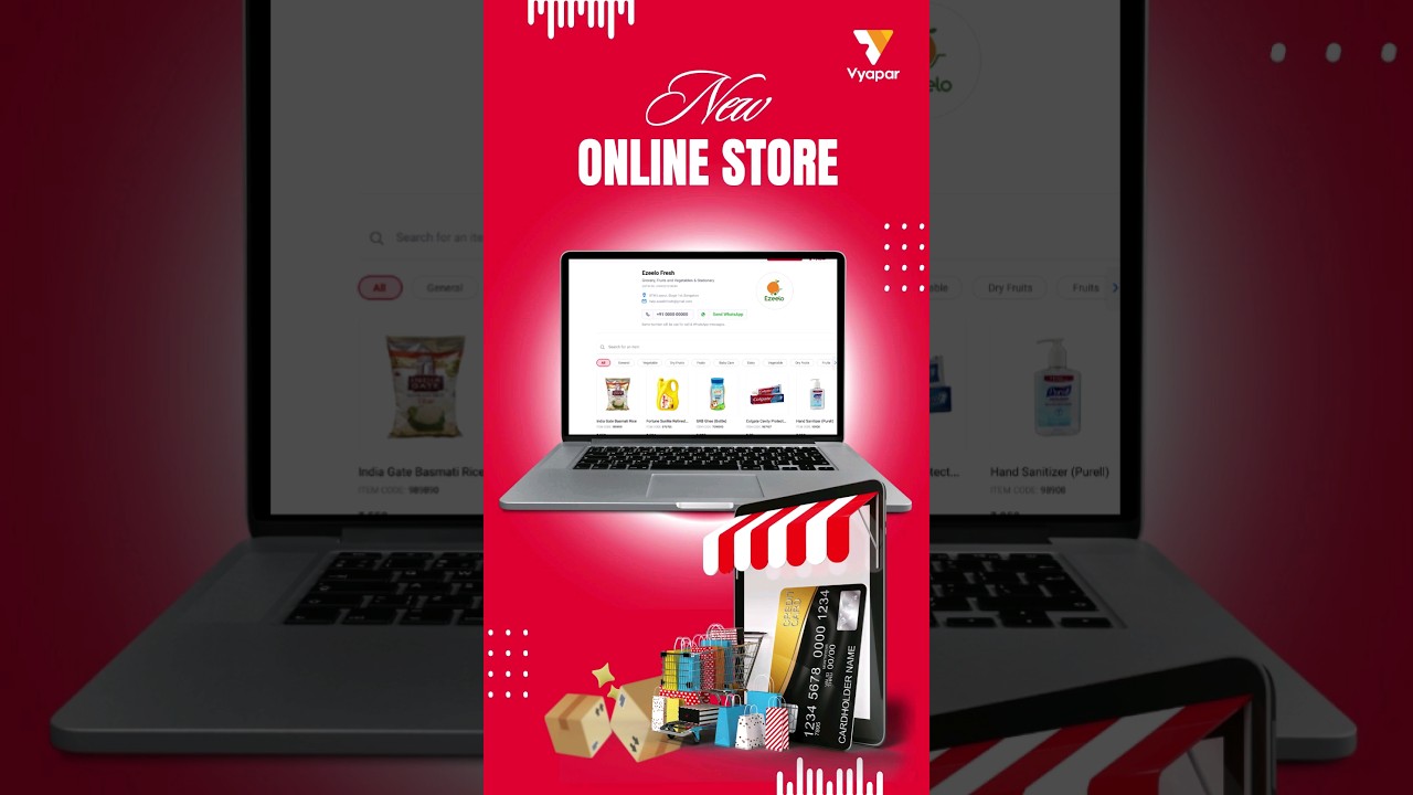 #Online Store I How to start online store #msme #Vyapar #Entrepreneur#Innovation #SmallBusinessOwner