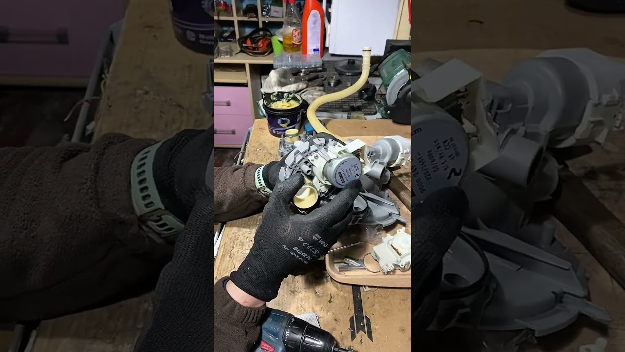 Посудомойка BOSH Silenus Plus.  Разбор, ремонт. Слабое место. 