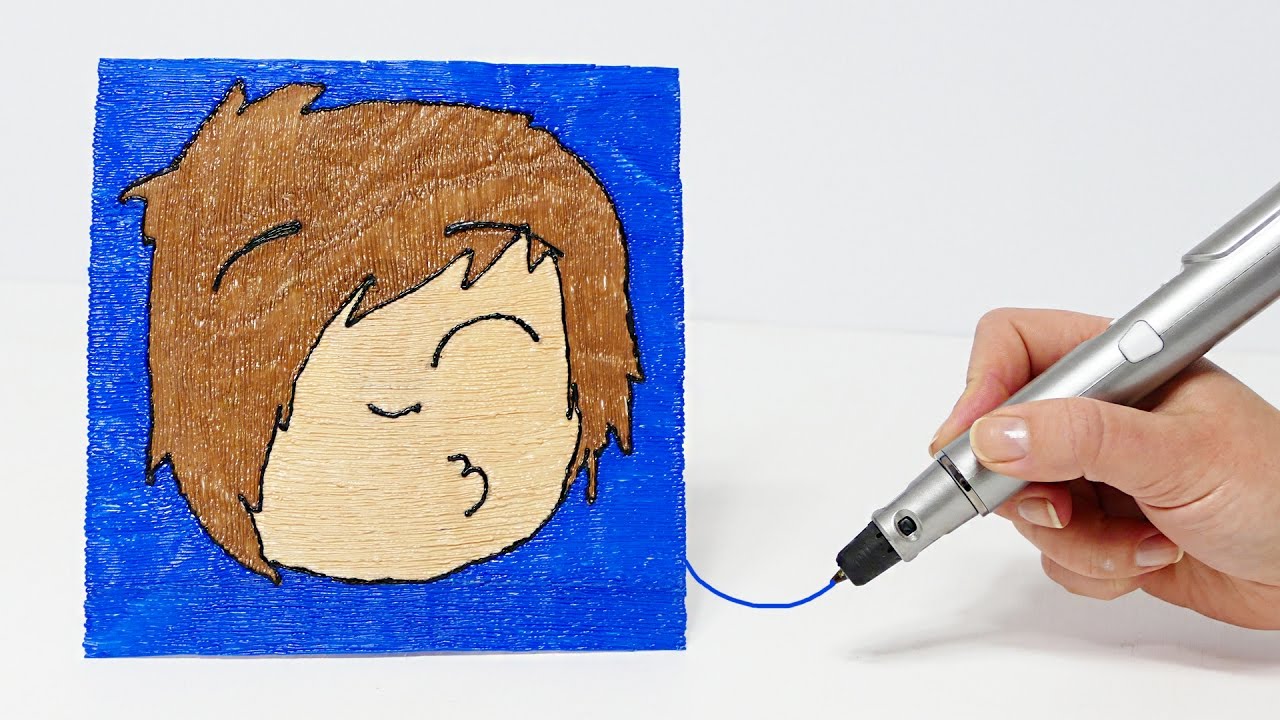 БРАЙН МАПС ЛОГОТИП РИСУЮ 3D РУЧКОЙ | DIY 3D PEN TheBrianMaps
