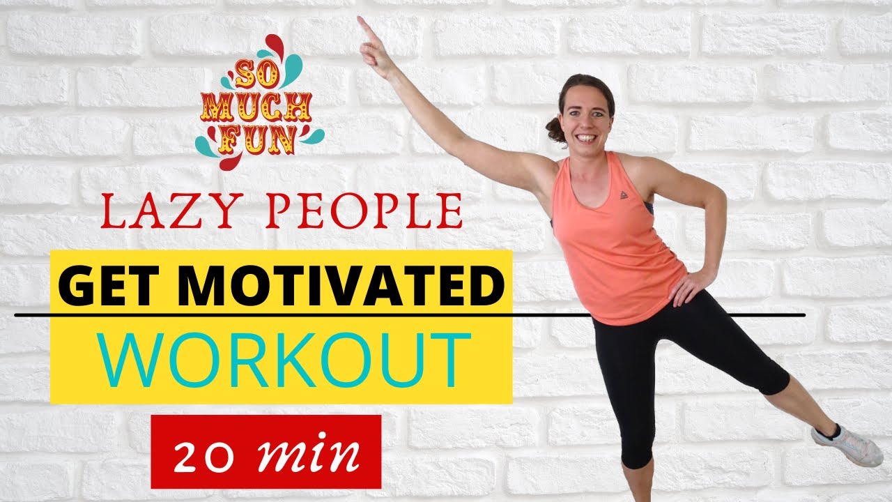 20 Minute Lazy Day Workout – Instant Happy and Energized – No Equipment Needed