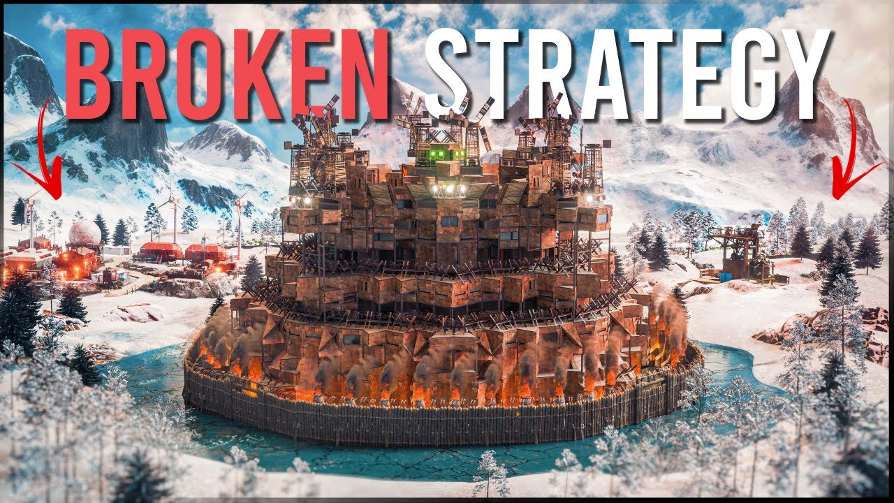 Rust | How we OUTPLAYED everyone using this BROKEN STRATEGY
