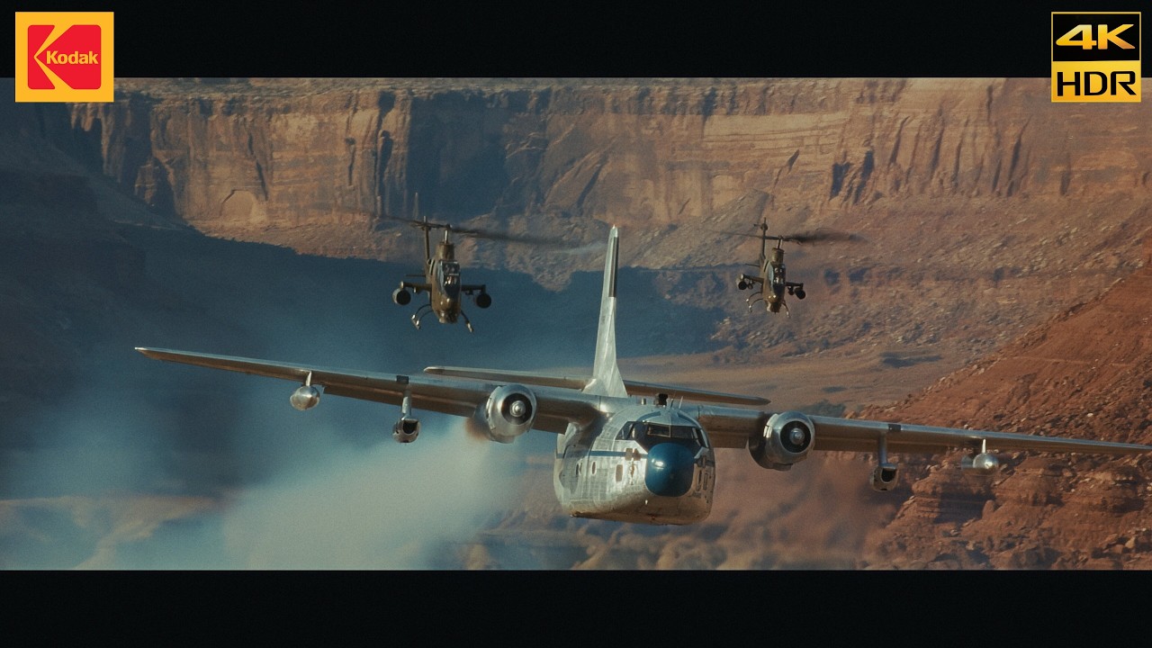 Con Air (1997) I'm gonna show you god does exist 4K HDR10 Kodak Cinematic 35mm D65 Remaster