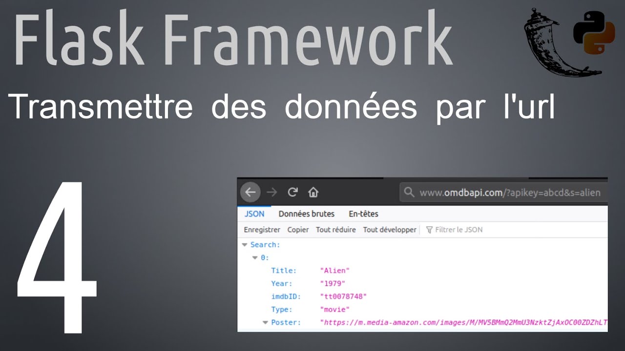 Flask Framework : 4 - Transmettre des données avec l'url