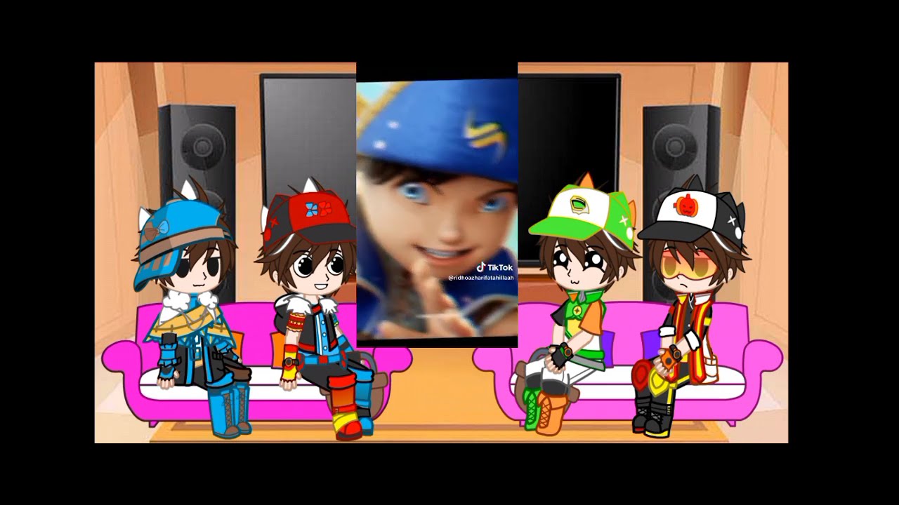 Past Boboiboy elemental fusion react to new fusion part 2 sopan
