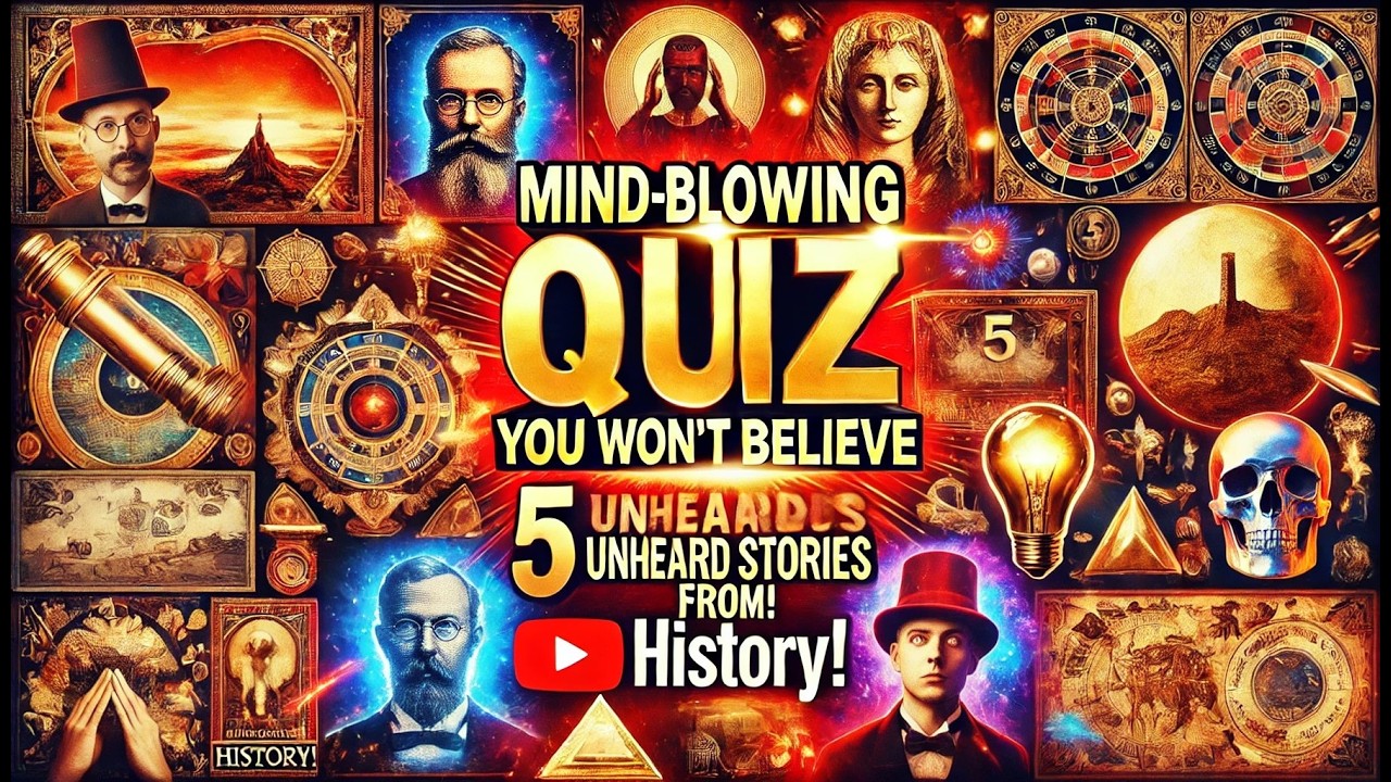 Mind-Blowing Quiz You Won&rsquo;t Believe | 5 Unheard Stories From History!