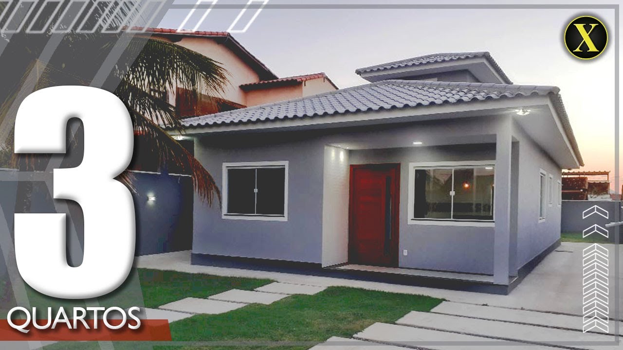 VENDIDA - Casa em Maricá | projeto com 3 quartos | Vídeo #423