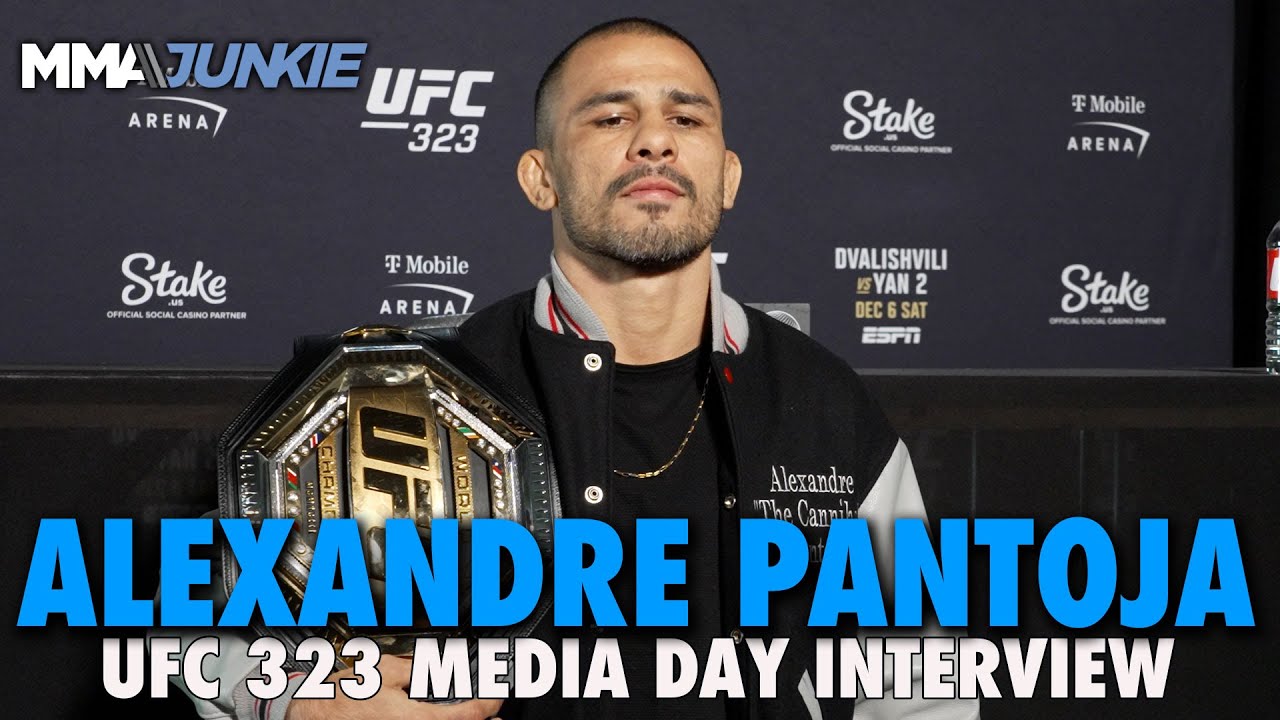 Alexandre Pantoja gunning for No. 1 pound-for-pound status but will be 'very hard' | UFC 323