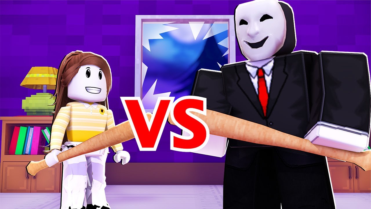 KIDS vs ROBBERS - Roblox Break In Story