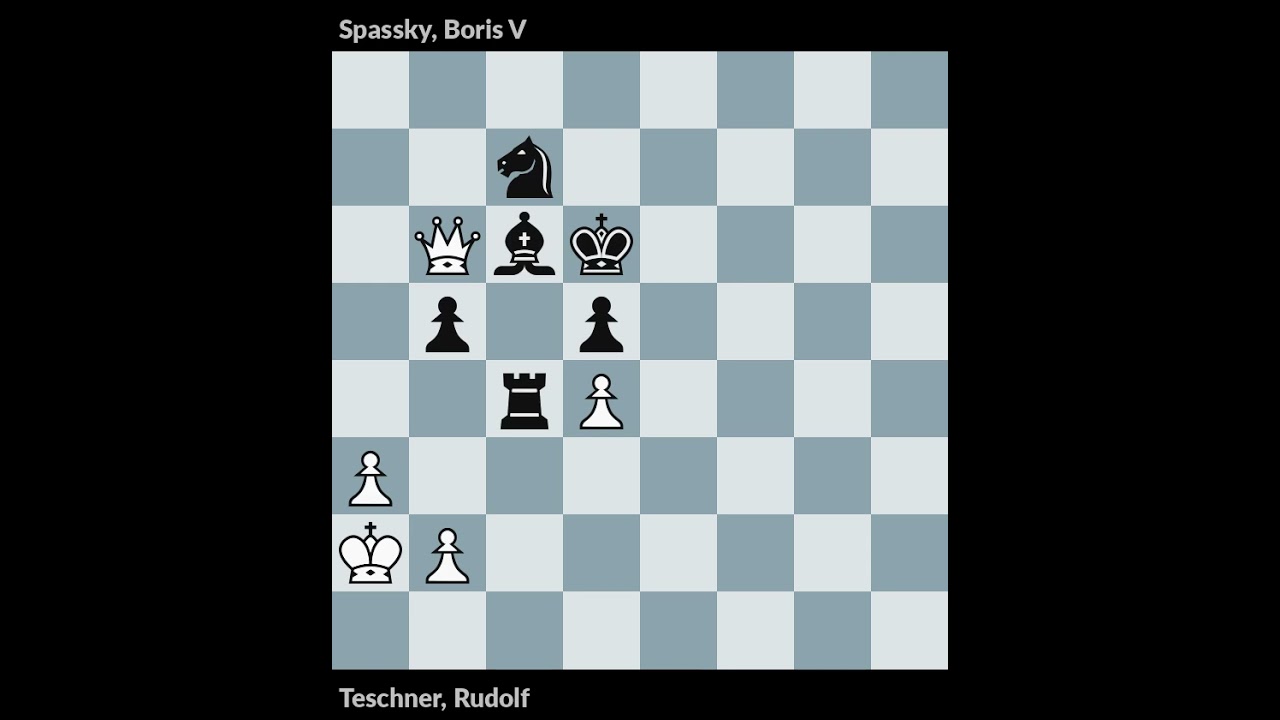 Riga 1959 | Teschner vs Spassky | Round ?